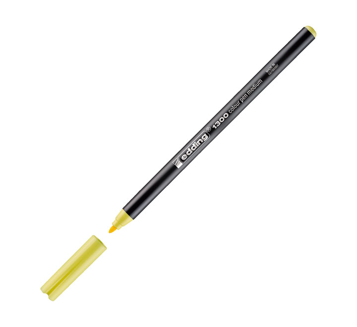 ROTULADOR EDDING 1300-22 PTA.REDONDA 2MM AM LIMON