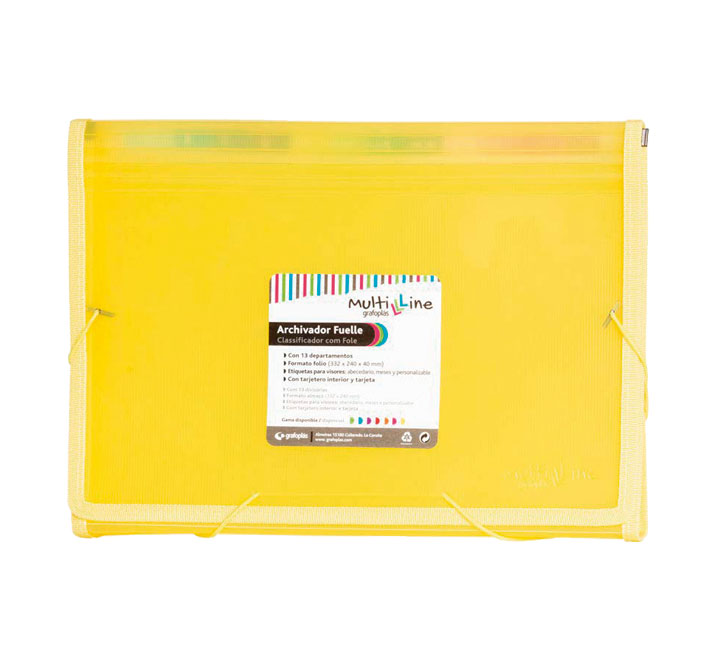 CARP. CLASIF GRAFOPLAS MULTILINE 13DIV PP Fº AMAR