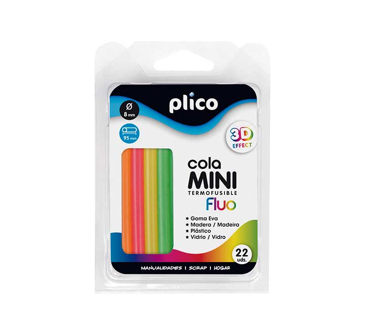 COLA TERMOFUSIBLE BARRA PLICO blister 22