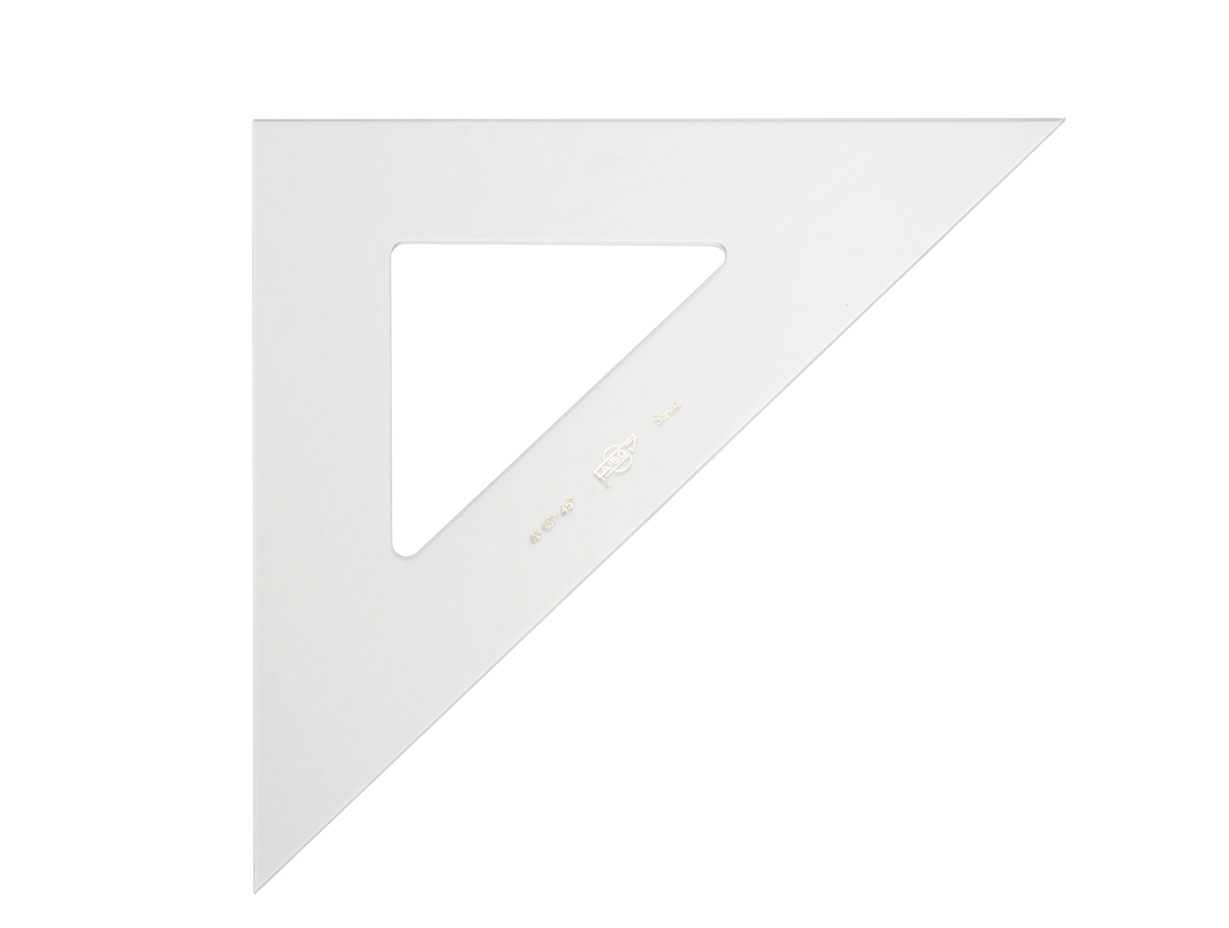 ESCUADRA TRANSP. 35CM FAIBO 101-35ET