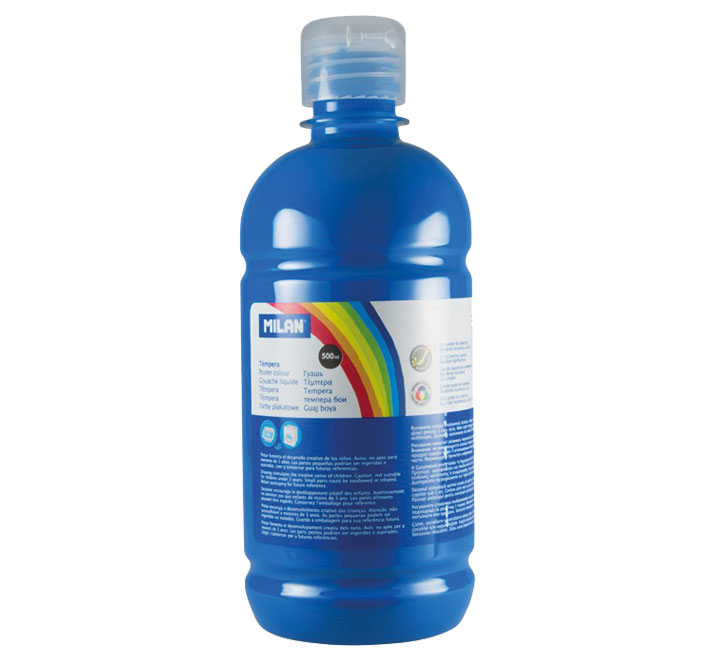 BOTELLA 500ML TEMPERA CIAN MILAN 03652