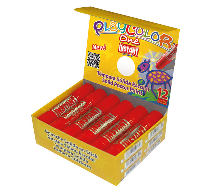 ESTUCHE 12U TEMP. SOLIDAS PLAYCOLOR 10G RO. 10831