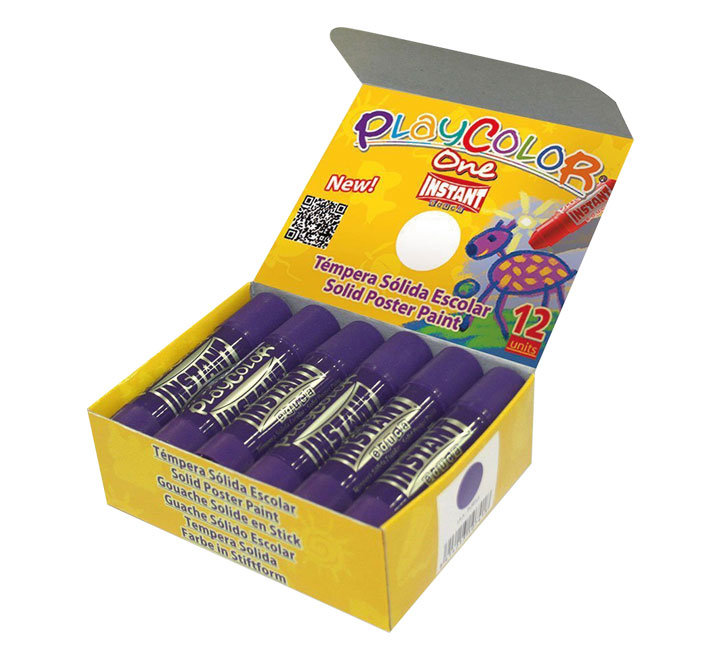 EST. 12U TEMP. SOLIDAS PLAYCOLOR 10G LILA 10741