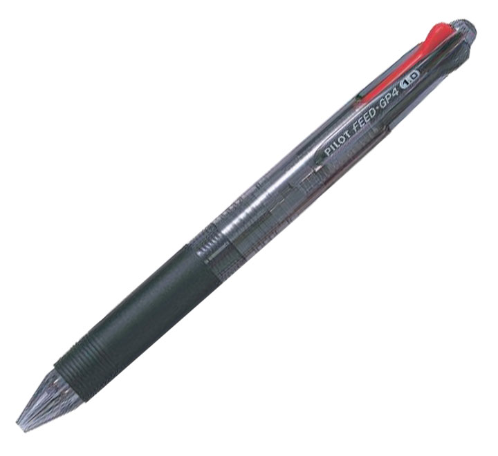 BOLIGRAFO PILOT BEGREEN FEED GP4 4COLORES NEGRO