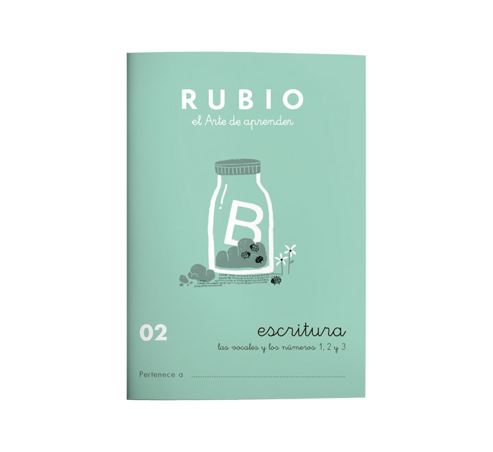 CUADERNO RUBIO A5 ESCRITURA 02 - Pack de 10 unidades