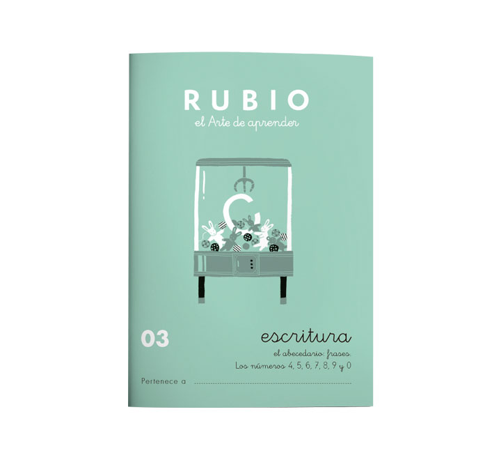 CUADERNO RUBIO A5 ESCRITURA 03 - Pack de 10 unidades