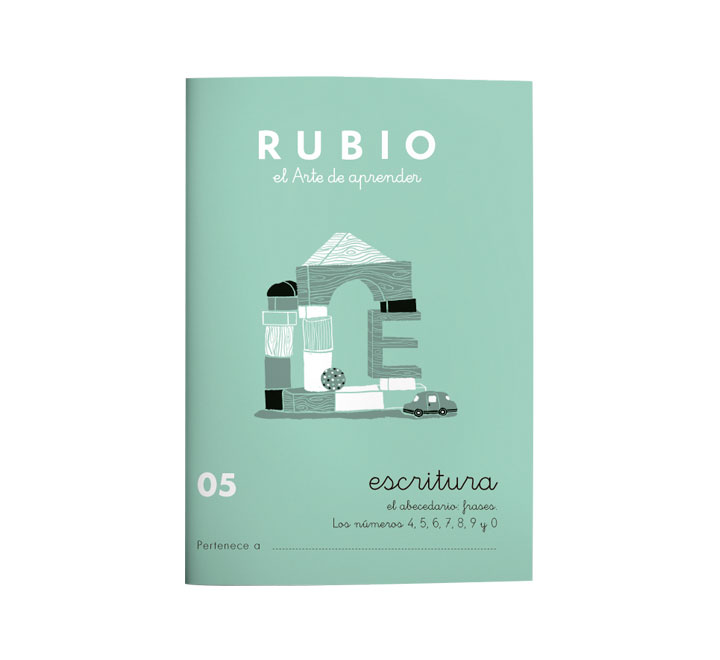CUADERNO RUBIO A5 ESCRITURA 05 - Pack de 10 unidades