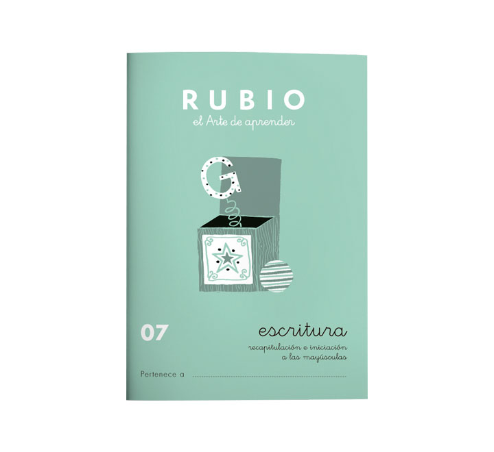 CUADERNO RUBIO A5 ESCRITURA 07 - Pack de 10 unidades