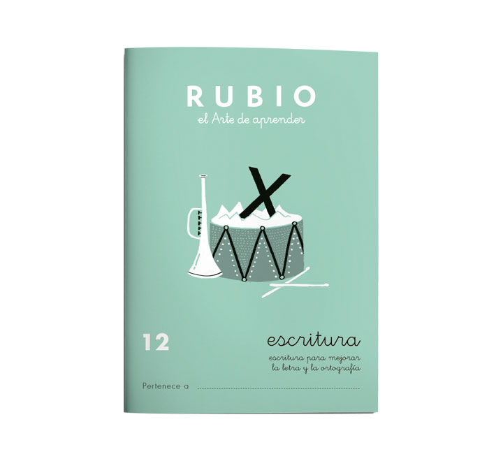 CUADERNO RUBIO A5 ESCRITURA 12 - Pack de 1 unidad