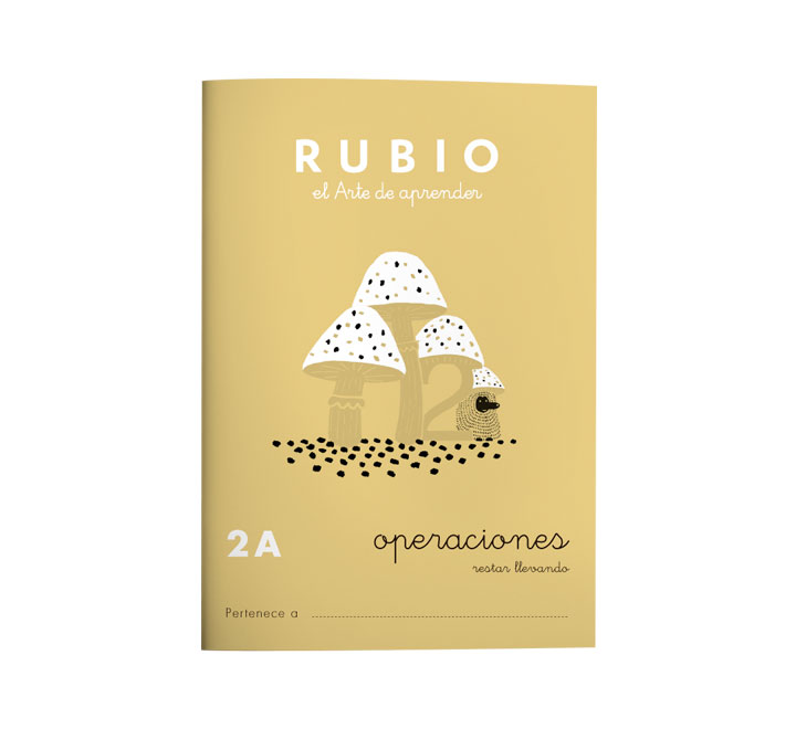 CUADERNO RUBIO A5 OPERAC.y PROBLEMAS 2A - Pack de 10 unidades