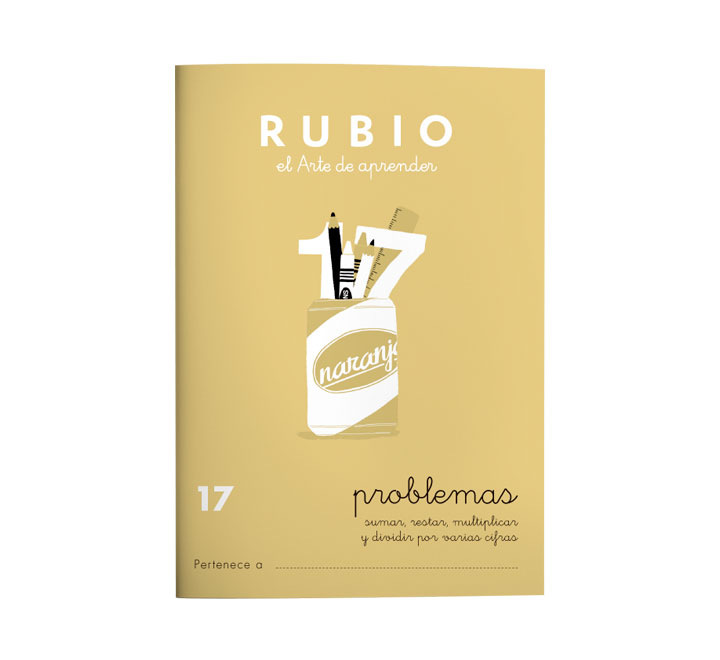 CUADERNO RUBIO A5 OPERAC.y PROBLEMAS 17 - Pack de 1 unidad P17