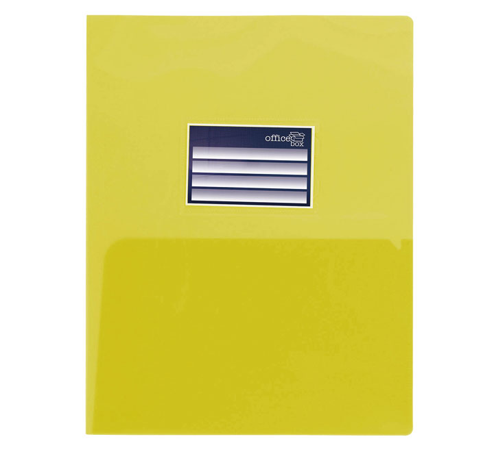 DOSSIER C/TARJETERO A4 CLASSIC AMARILLO 27653 27653 - 1 unidad