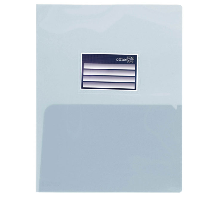 DOSSIER C/TARJETERO A4 CLASSIC CRISTAL 27661