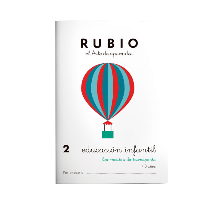 CUADERNO RUBIO A5 EDU. INF. 2 MEDIOS TRA - Pack de 1 unidad