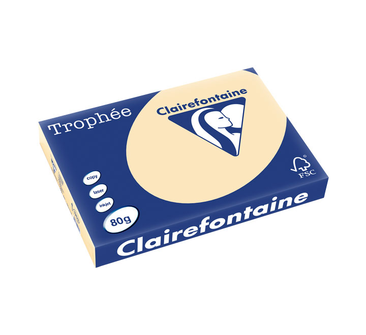 PAQ. 500H PAP. TROPHEE CLF SUAVE A3 80G ARENA