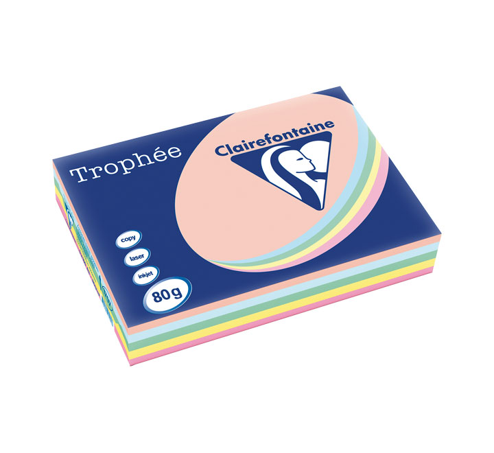 PAQ. 500H PAP. TROPHEE CLF SUAVE A3 80G STDO