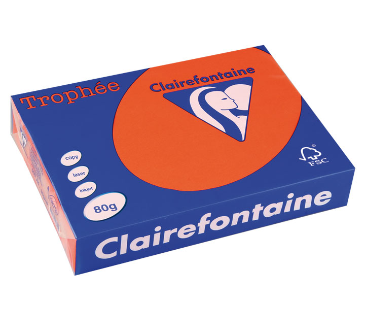 PAQ. 500H PAP. TROPHEE CLF INTENSO A4 80G NARA OSC