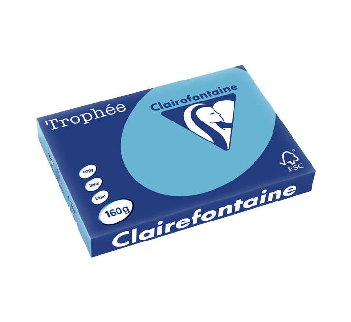 PAQ. 250H PAP. TROPHEE CLF SUAVE A3 160G LAVANDA