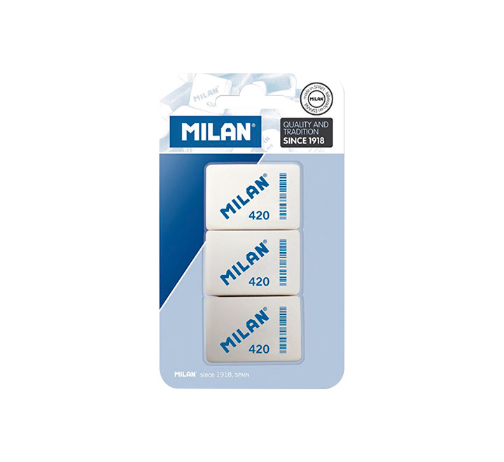 BLISTER 3 GOMAS MILAN MIGA DE PAN 420 BMM9221