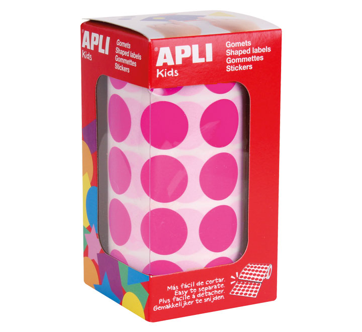 ROLLO GOMETS APLI CIRC. 20MM FUCSIA 16721