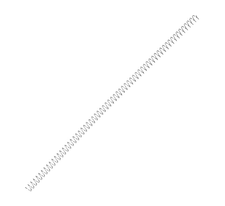 PACK 100 ESPIRALES FELLOWES MET. PLATA 8MM