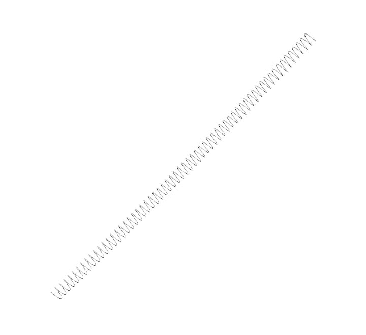 PACK 100 ESPIRALES FELLOWES MET. PLATA 10MM