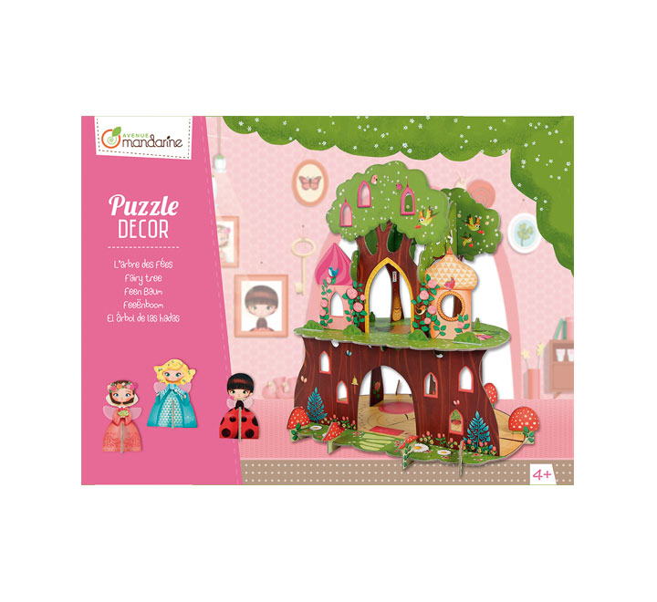 PUZZLE CLF 3D MANDARINE DECOR HADAS - Pack de 2 unidades
