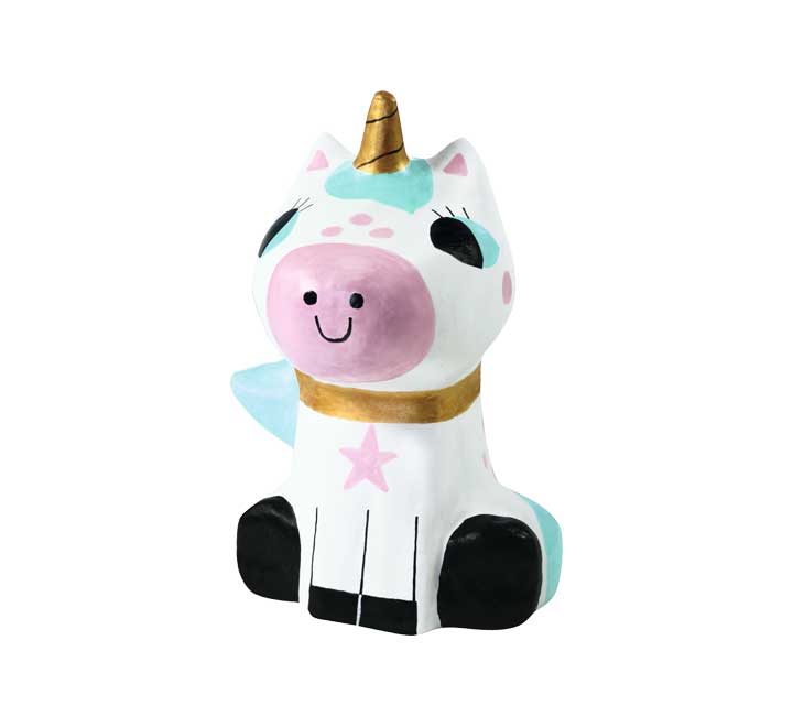 KIT PAP. MACHE NIMO DECO CLF MANDARINE UNICORNIO