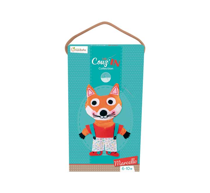 KIT MANDARINE FIELTRO LITTLE COUZIN ZORRO
