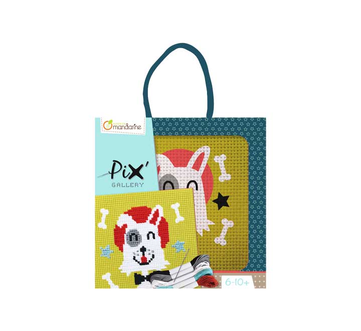 KIT DIY MANDARINE CUADRO PIX GALLERY PERRO
