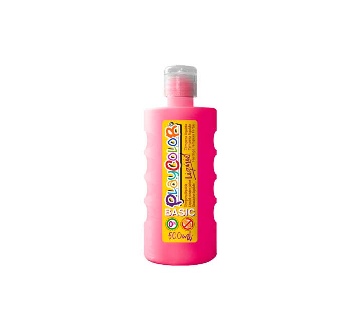 BOTE ERG. TEMPERA LIQ. PLAYCOLOR 500ML MAGENTA