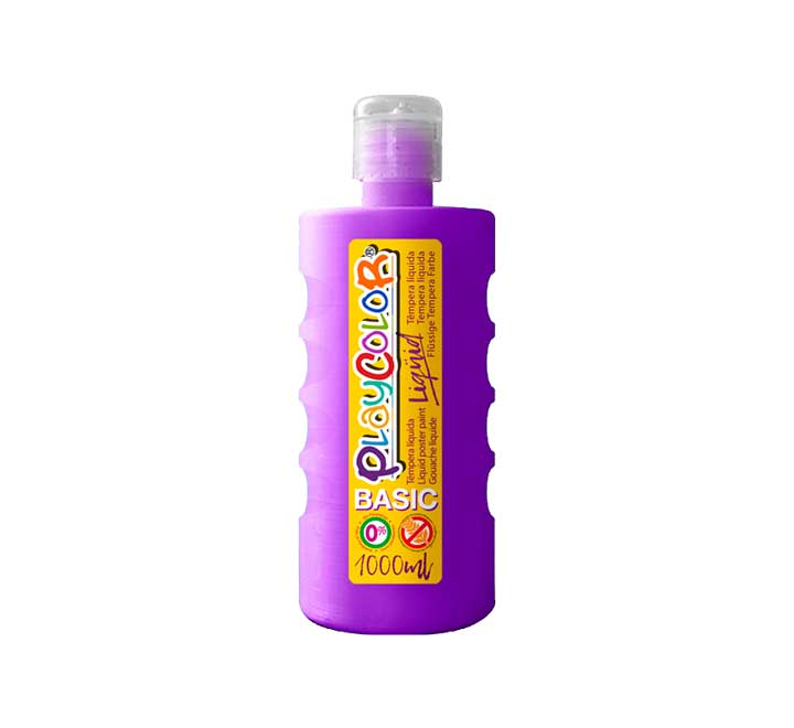 BOTE ERG. TEMPERA LIQ. PLAYCOLOR 1000ML VIOLETA 19581 - 1 unidad
