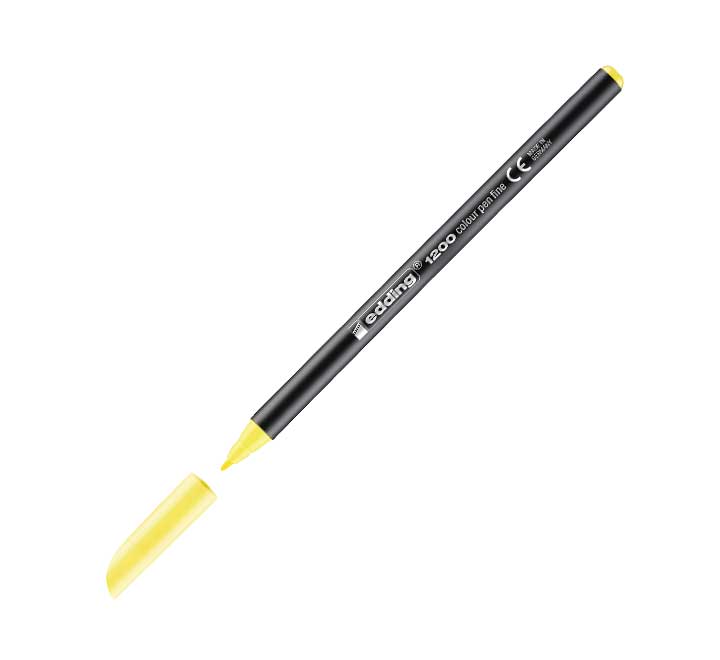 ROTULADOR EDDING 1200 1MM PASTEL AMARILLO - Pack de 10 unidades - E-1200-083