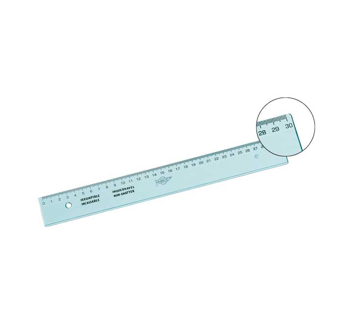 REGLA ESCOLAR FAIBO 30CM IRROMPIBLE