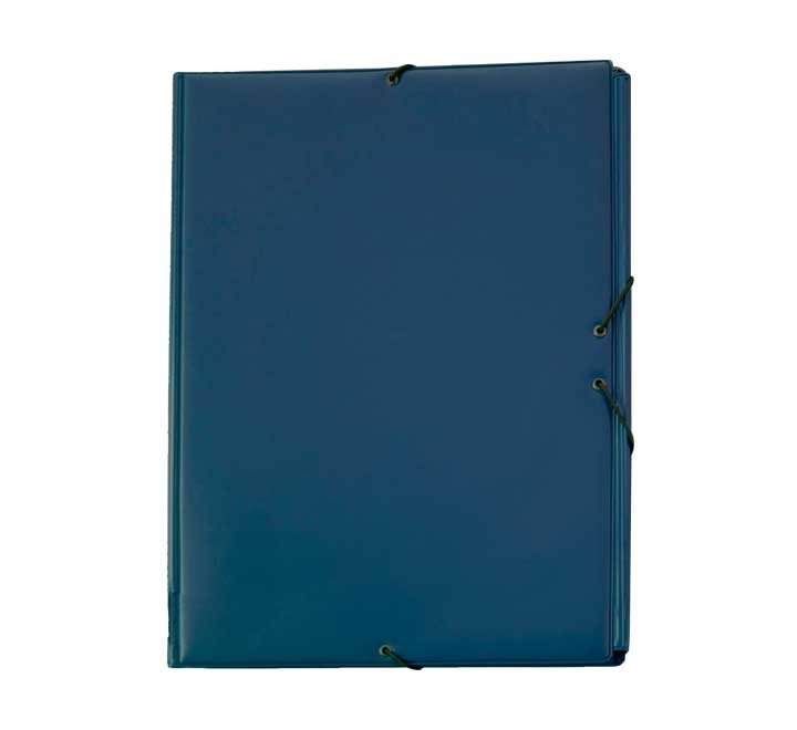 CARP. GOMAS GRAFOPLAS PVC Fº BOLSA INT. AZ