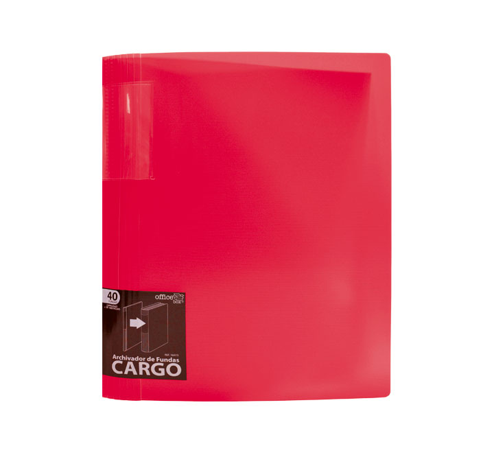 CARP. 40F OFFICE BOX CARGO LOMO EXT. ROJO