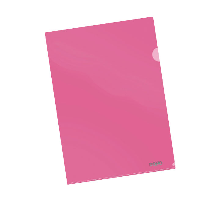 BO. 10 DOSSIER UÑERO DOHE A4 120 MICRAS PP ROSA