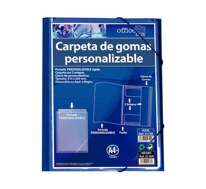 CARP. GOMAS OFFICE BOX PERSONAL. 3SOLAP. A4 AZ