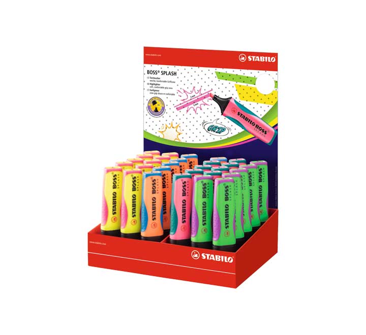 EXP. 30 MARC. FLUOR STABILO BOSS SPLASH