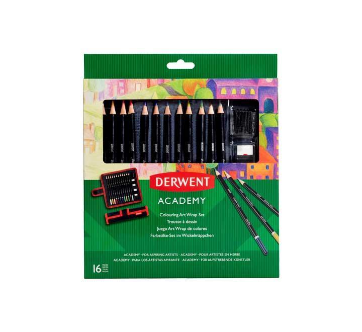 SET 12 LAPICES COLORES DERWENT ACADEMY+EST.