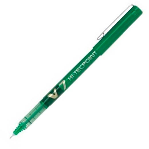 ROLLER PILOT TINTA LIQ. V7 0.7MM VERDE - Pack de 12 unidades - BX-V7-G VE