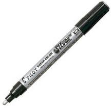 ROTULADOR PILOT SUPER COLOR SC-G-M PLATA PUNTA M - Pack de 12 unidades - SC-S-M