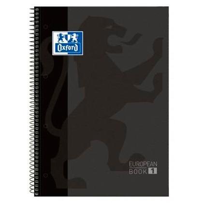 CUAD. OXFORD EBOOK1 A4+ 80H.HZTL NEGRO - Pack de 5 Unidades - 400050189