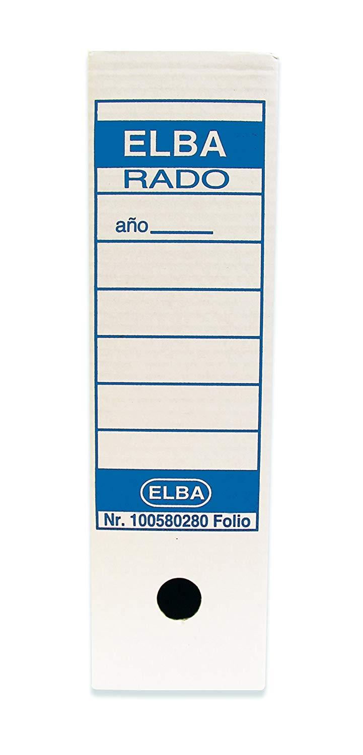 CAJA ARCH. DEFINITIVO ELBA Fº BL 100MM 100580280