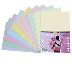 PAQ. 100H PAPEL FABRISA 80GR A4 STDO PASTEL