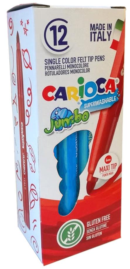CARIOCA ROTULADOR JUMBO PUNTA MAXI AZUL CLARO - 1 unid