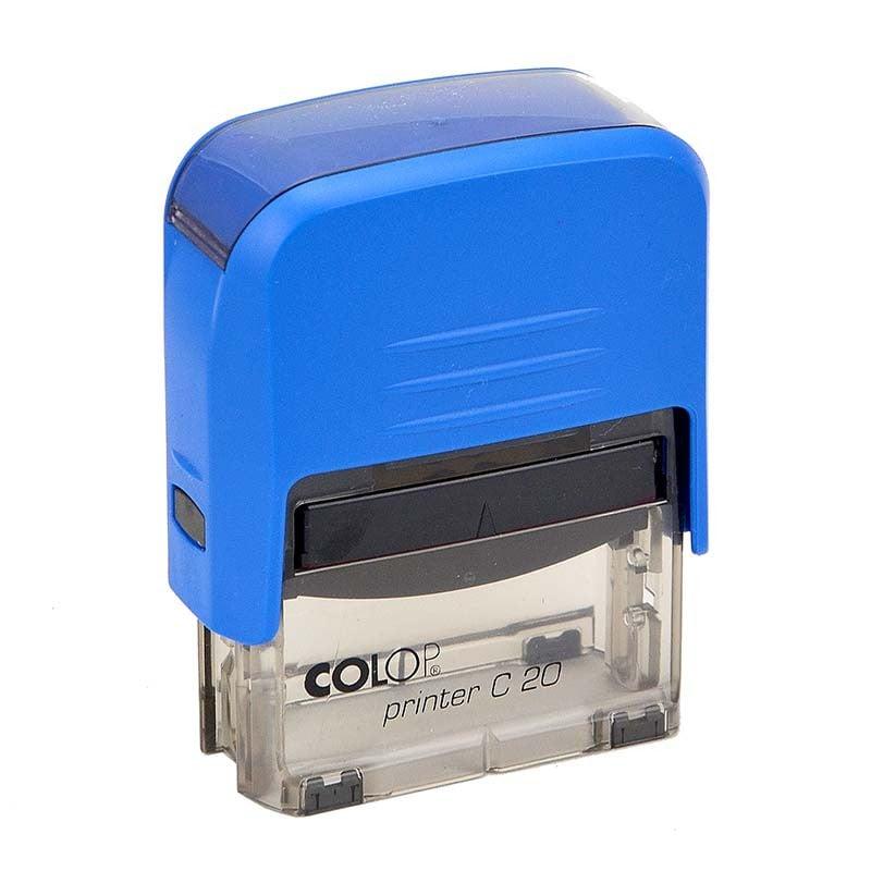 COLOP SELLO PRINTER C20 FORMULA REVISADO ALMOHADILLA E/20 14X38MM AZUL