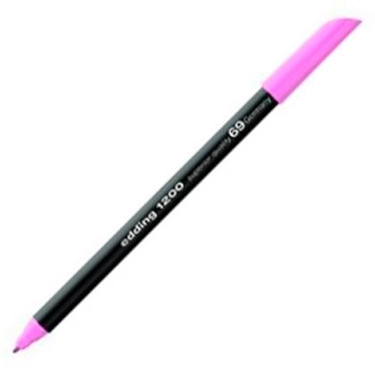 ROTULADOR EDDING 1200 1MM ROSA FLUO - Pack de 10 unidades - 1200-69