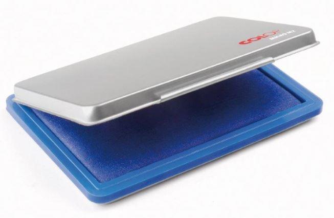 COLOP TAMPON MICRO M2 ESTUCHE DE METAL AZUL