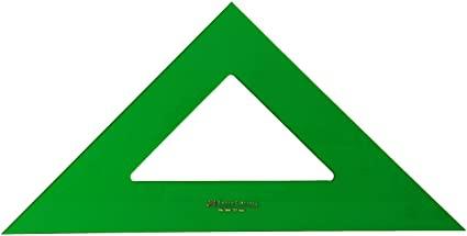 FABER - CASTELL ESCUADRA SIN GRADUAR 16CM VERDE